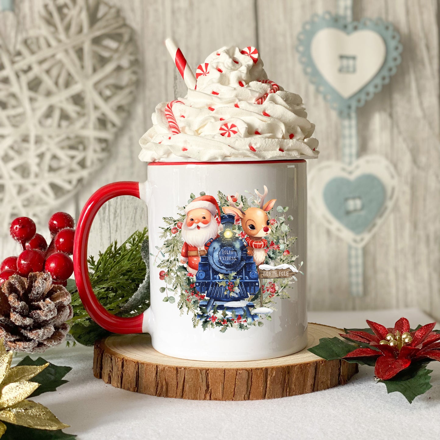 Vintage Christmas Mug design