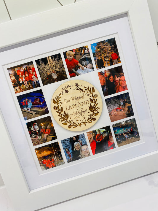 Lapland Adventure Plaque Collage