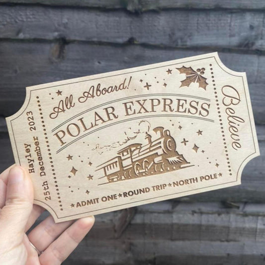 Keepsake Polar Express ticket