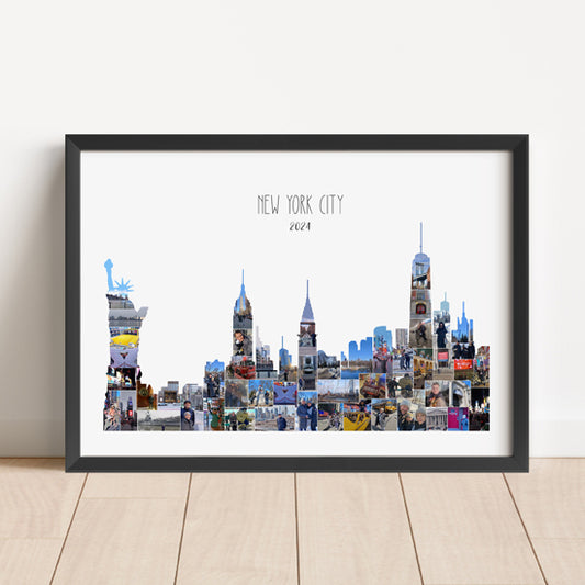 New York Skyline Collage