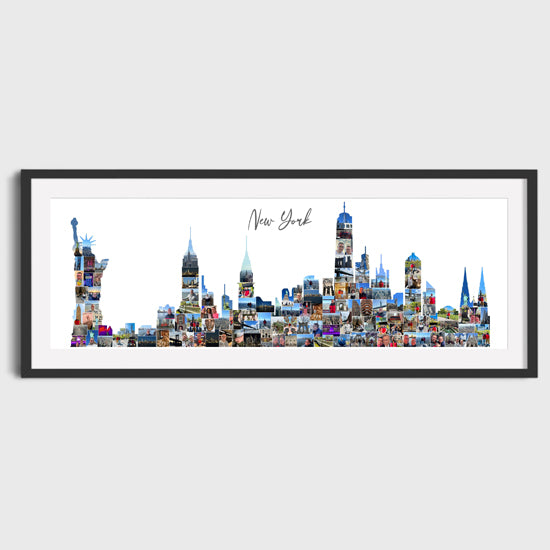 New York Skyline Collage