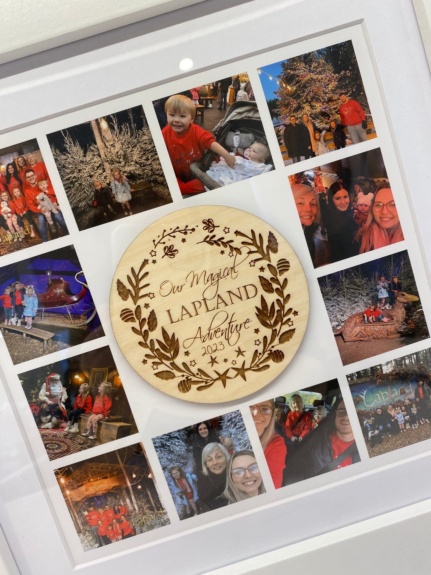 Lapland Adventure Plaque Collage