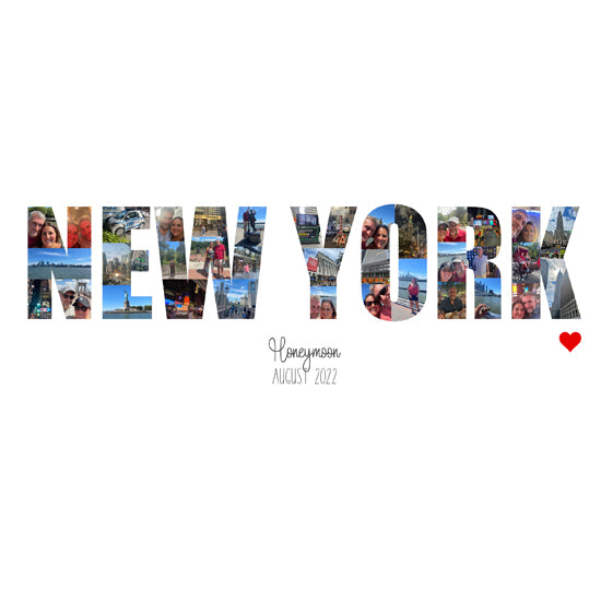 New York Word Collage