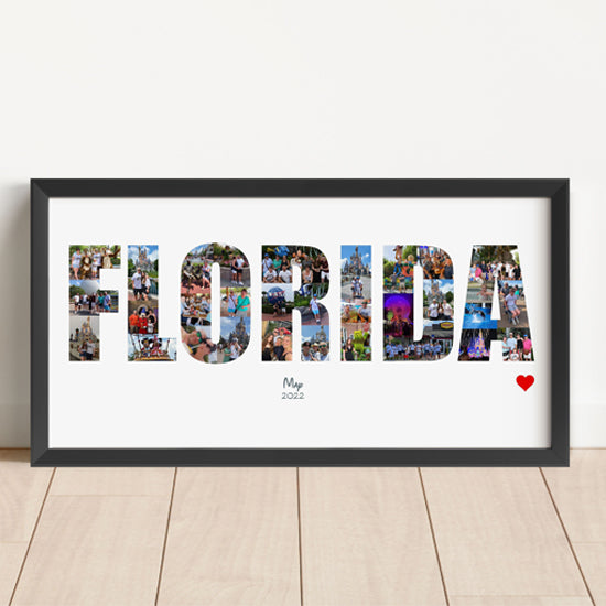 Florida word collage