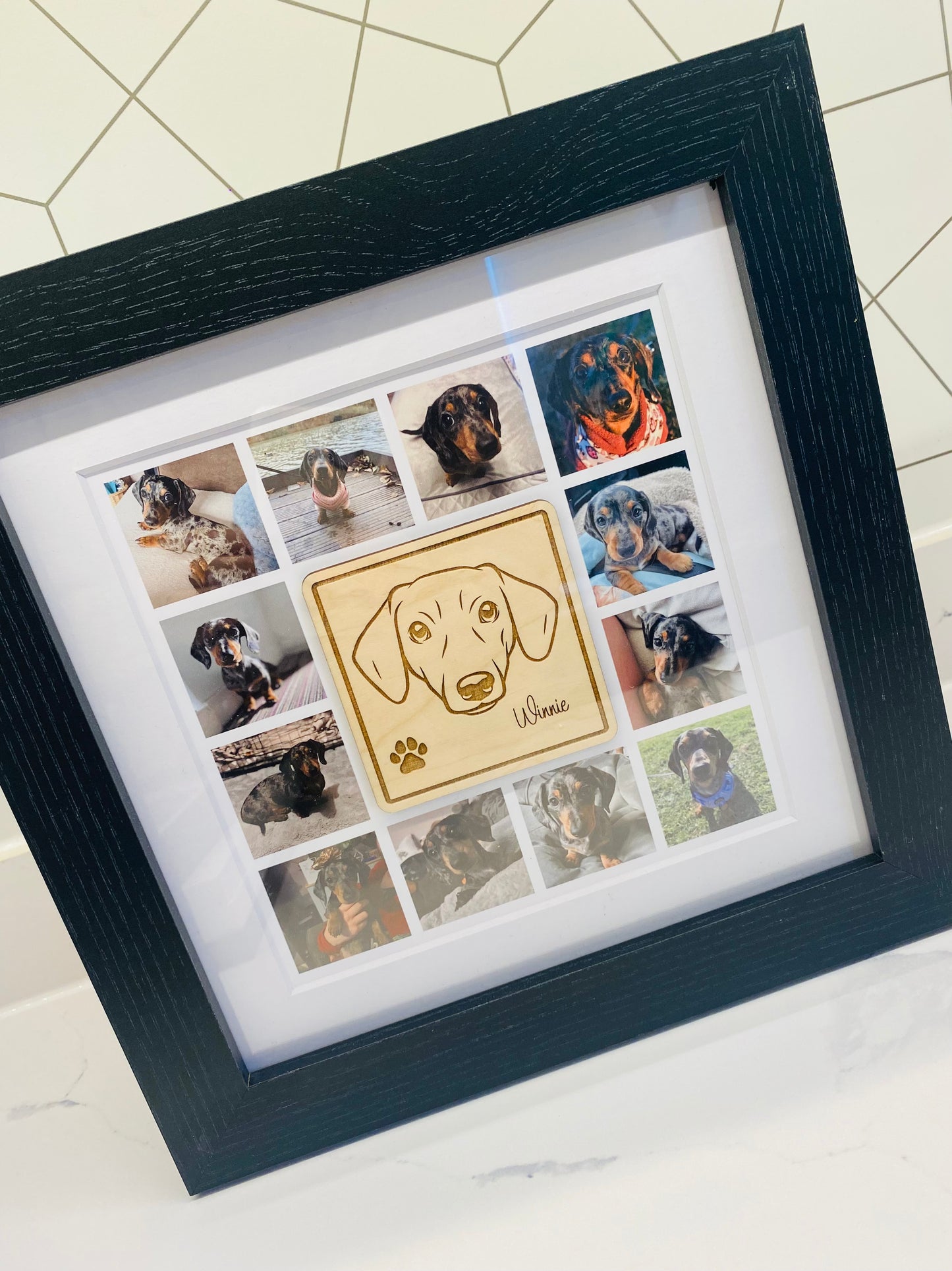 Dog Breed Plaque Collage