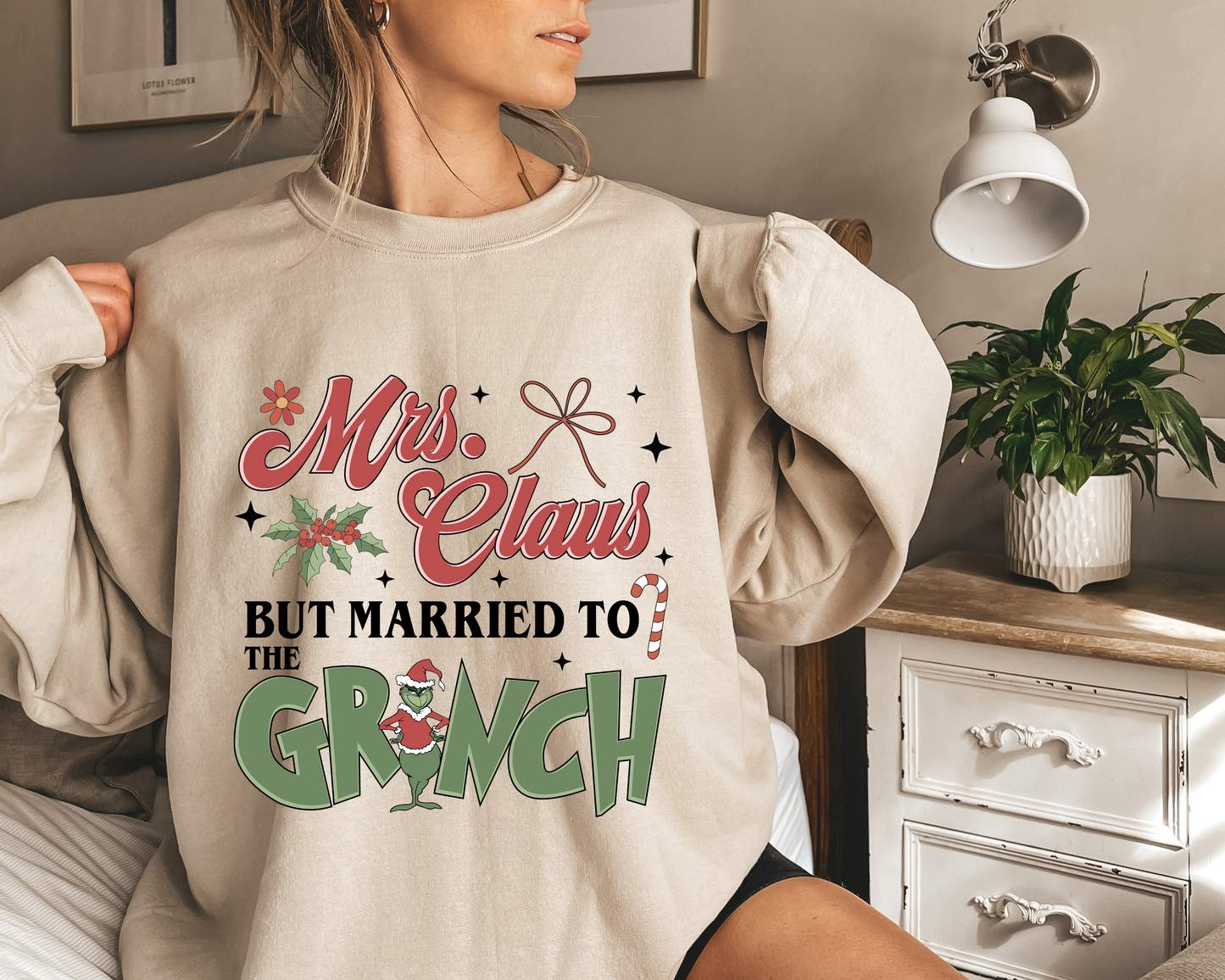 Mrs Claus Christmas Jumper