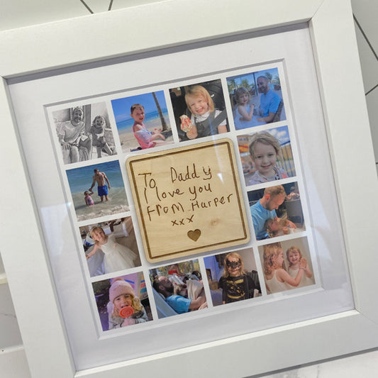 Personalised note Plaque Collage