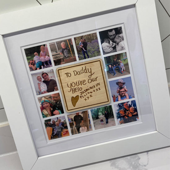 Personalised note Plaque Collage