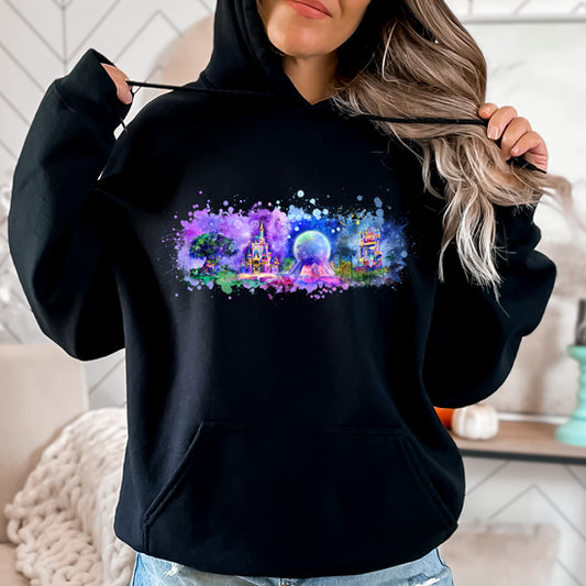 WDW skyline hoodie