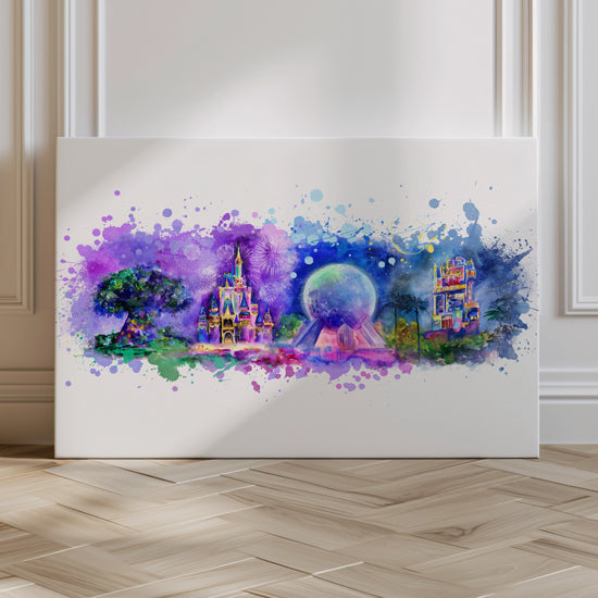 Florida skyline print