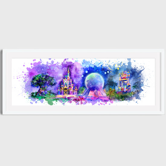 Florida skyline print