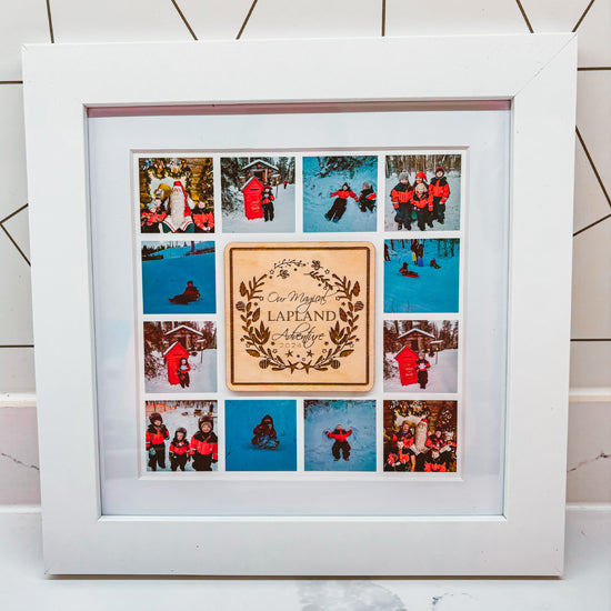 Lapland plaque collage frame