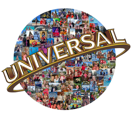 Universal globe Collage