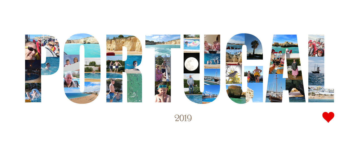 Portugal Word Collage