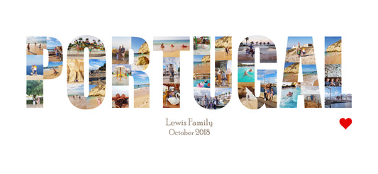 Portugal Word Collage