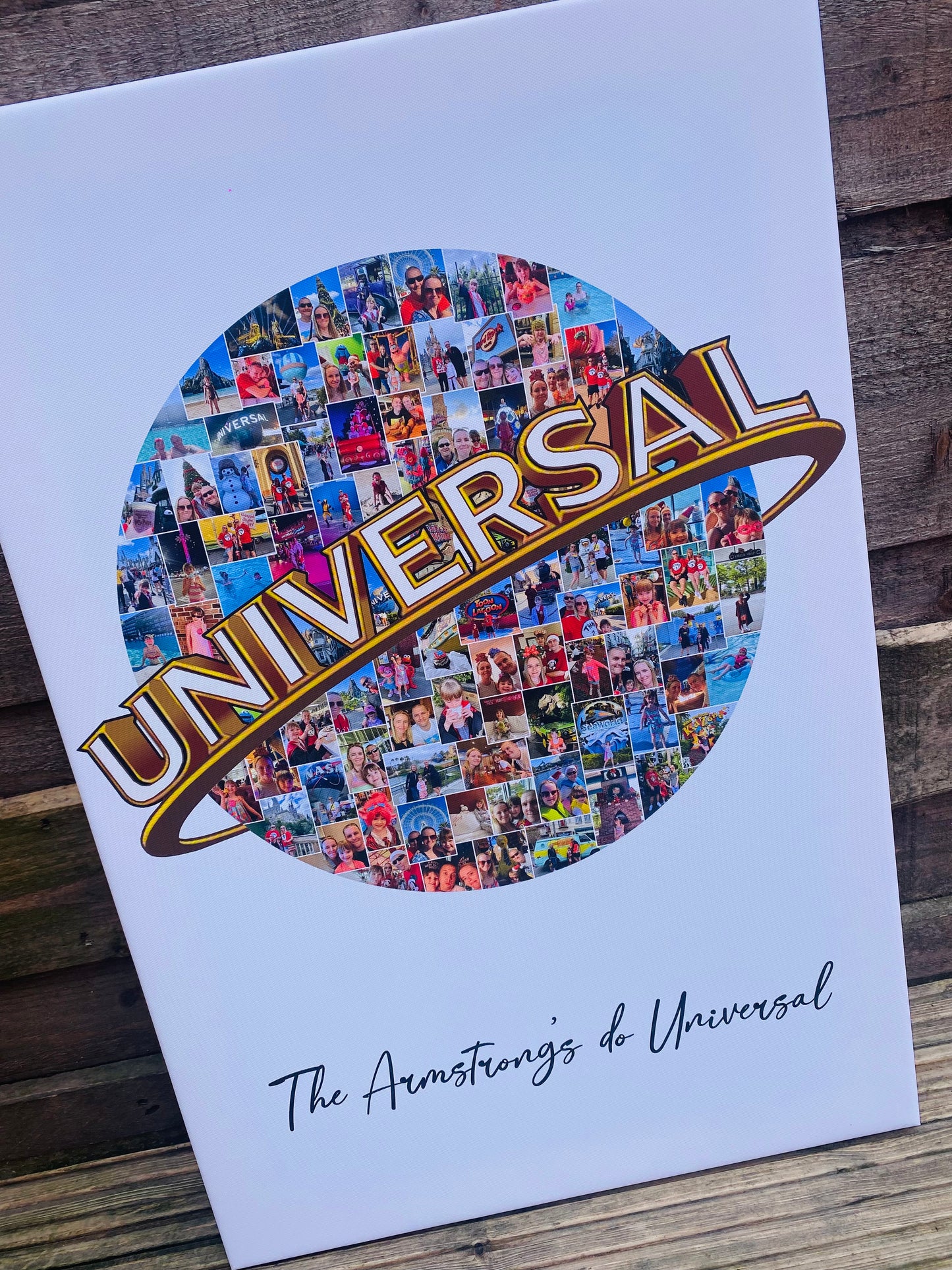 Universal globe Collage