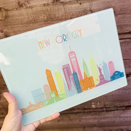 New York Skyline Chopping Board