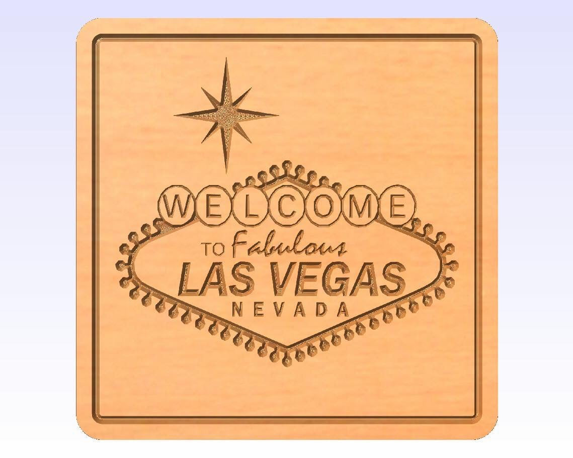 Las Vegas Plaque Collage